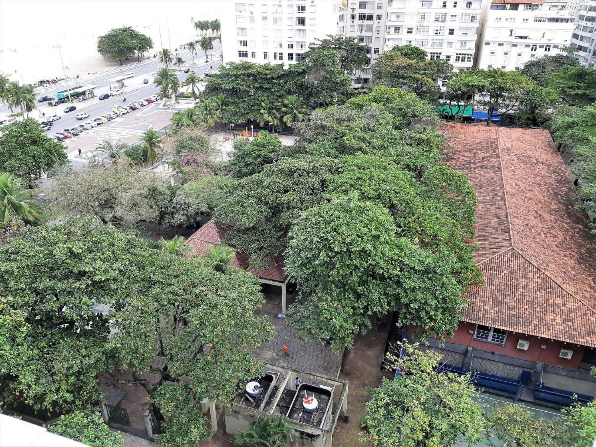 Rio De Janeiro, Copacabana Vista Mar Appartamento Esterno foto
